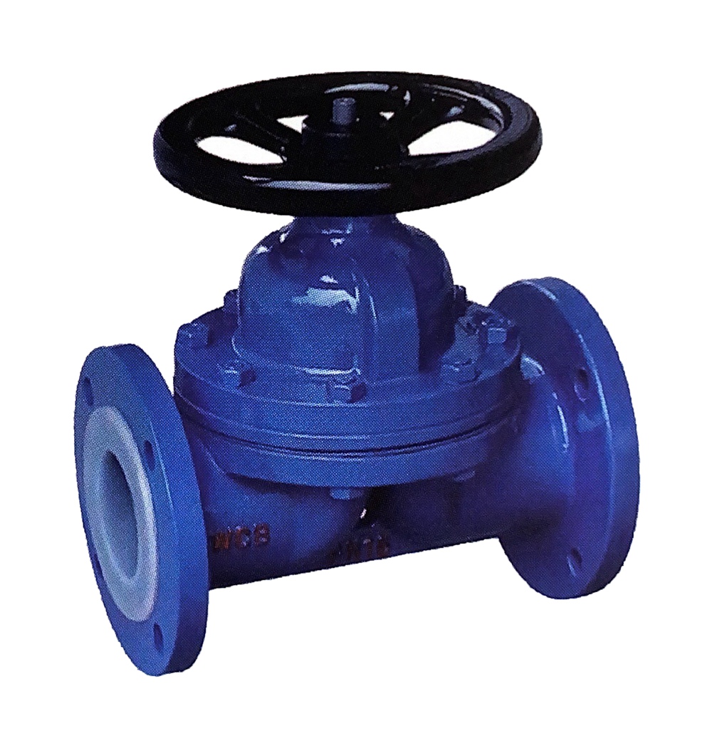 DIN diaphragm valve