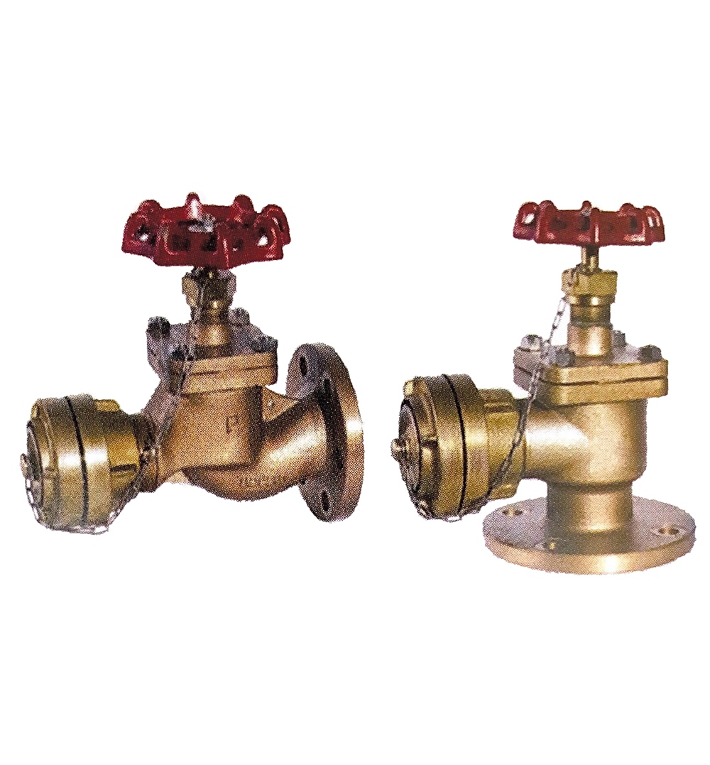 Marine flange fire hydrants